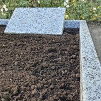 Umrandung Granit geschliffen